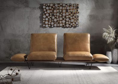 ACME Narech Sofa, Nutmeg Top Grain Leather 55065