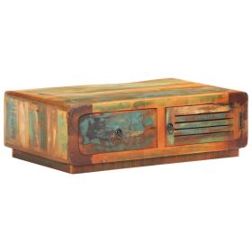 Coffee Table 35.4"x23.6"x11.4" Solid Reclaimed Wood