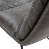 Set of 2 Faux Leather Upholstered Side Chair , Luxurious Dinning chair, Vintage Brown