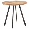 Dining Table 31.5" Solid Acacia Wood