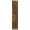 Book Cabinet/Room Divider Smoked Oak 39.4"x11.8"x53.1"
