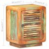 Bedside Cabinet 15.7"x11.8"x19.7" Solid Reclaimed Wood