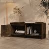 TV Cabinet Smoked Oak 35.4"x13.8"x15.7" Engineered Wood