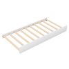 House Bed with Trundle, can be Decorated,White