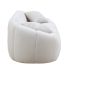 3 Seater Modern Sofa with Deep Channel Tufted Performance Velvet Sofa for Living room/Lounge area(Beige)