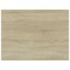 Bookshelf Boards 8 pcs Sonoma Oak 15.7"x11.8"x0.6" Engineered Wood