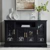 Sideboard Buffet Table with 2 Doors