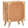 Sideboard 23.6"x13.8"x29.5" Rough Mango Wood