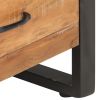 Highboard 46.5"x11.8"x78.7" Solid Reclaimed Wood