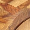 TV Cabinet 55.1"x11.8"x17.7" Solid Sheesham Wood