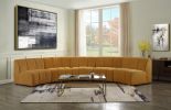 ACME Felicia Modular Chair, Yellow Velvet LV01068