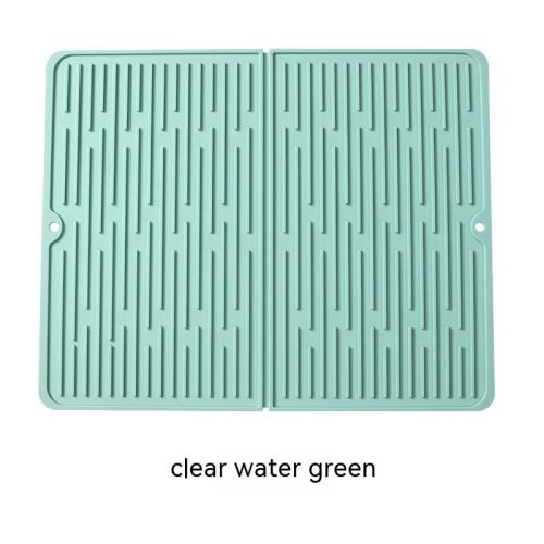 Foldable Thickened Heat Insulation Non-slip Silicone Draining Pad