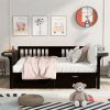 Full size Daybed with Two Drawers, Wood Slat Support