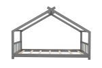 Twin Size House Bed Wood Bed