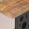 TV Cabinet 47.2"x11.8"x15.7" Rough Mango Wood