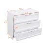 Low Twin Size Loft Bed with Cabinets;  Shelves and Slide