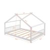 Full Size House Bed Wood Bed