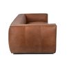 Vanessa Full Aniline Leather Stationary Sofa