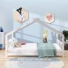 Full Size House Bed Wood Bed