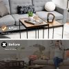 Living Room Set of 2PCS Modern Classic Yet Simper Nesting End Coffee Tables