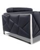 Global United Top Grain Italian Leather Sofa